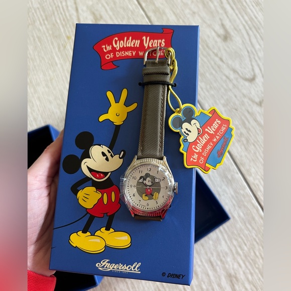 NWT Vintage Disney’s Golden Years of Watches Gray Watch - Picture 10 of 14